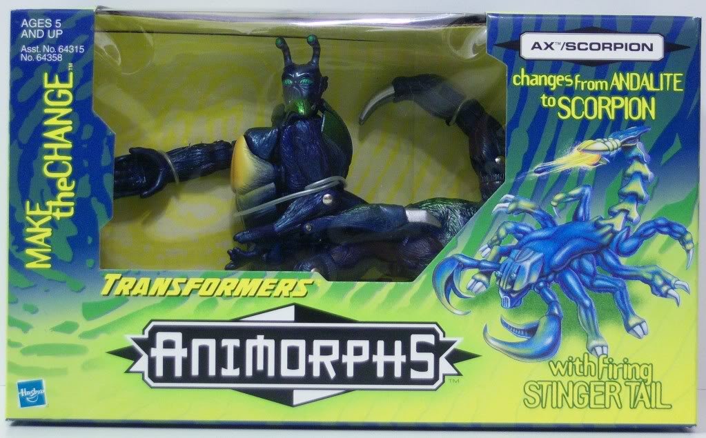 Amazon.co.jp: Transformers Animorphs Ax/Scorpion Action Figure